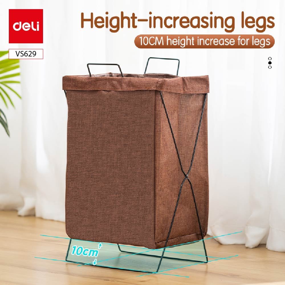 ديلي سلة ملابس - قياس 36*29*56 - أشكال مطبوعات بألوان مختلفة - VS629