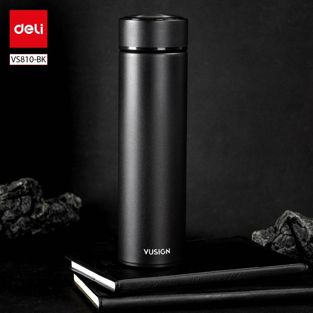 ديلي مطرة حافظة حرارة - 500 مل - أسود - VS810-BK