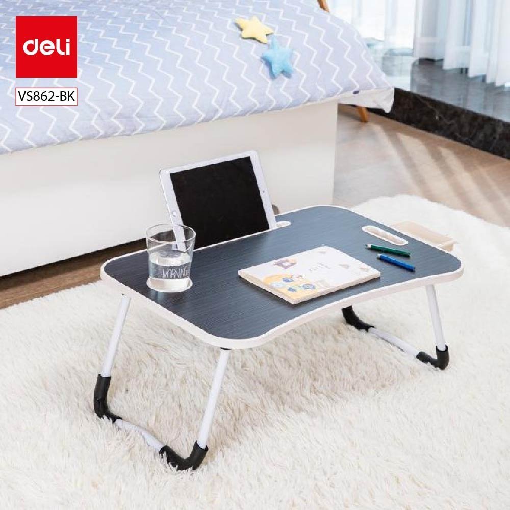 VS862-BK (2) ديلي طاولة لابتوب قابلة للطي - 60*40*28 سم - أسود - VS862-BK