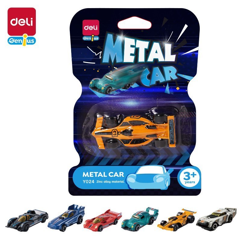 ديلي سيارات أشكال مصغرة معدنية - 80*26*34 مم الوان مختلفة - EY024