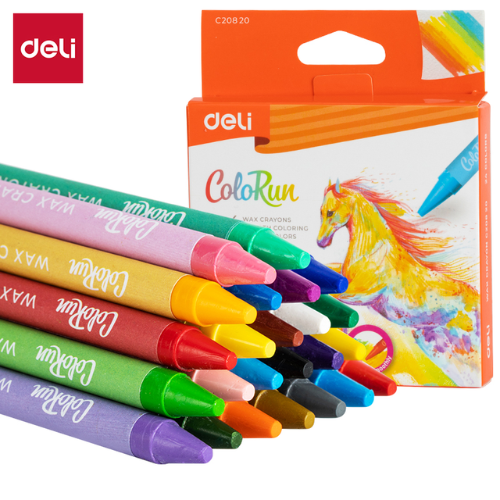 ديلي قلم تلوين شمع دائري - كالاران - 24 لون EC20820