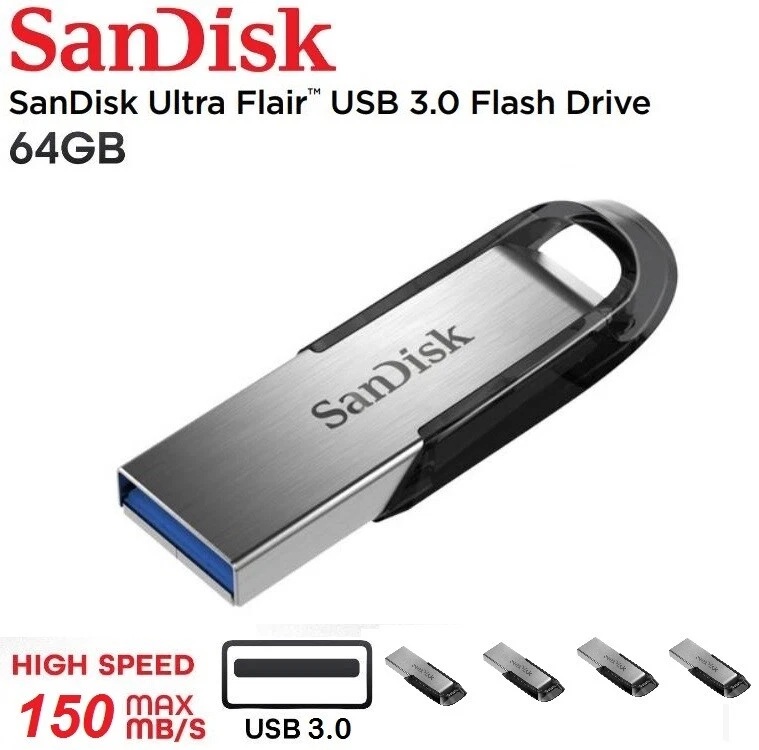 فلاشة USB 3.0 سعة 64G