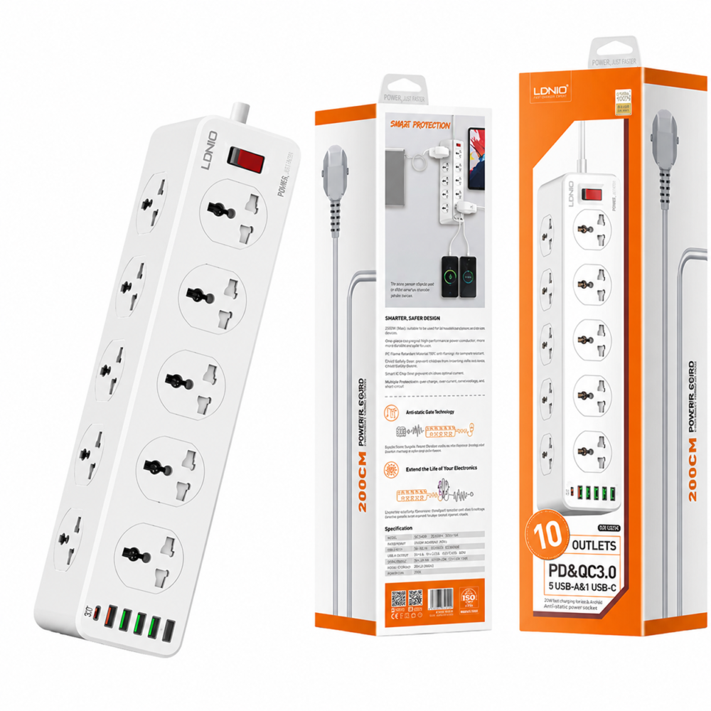 شاحن وموزع طاقة SC10610
