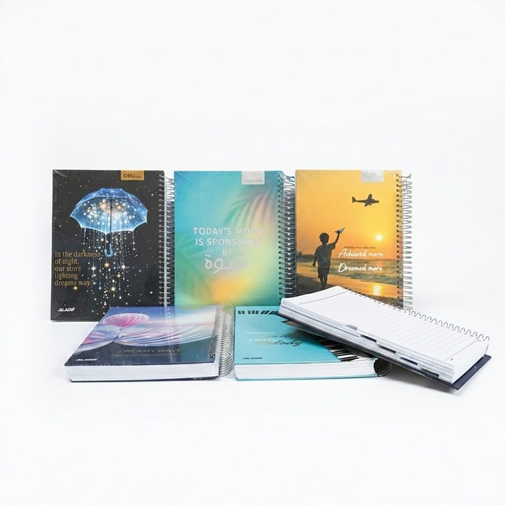 301058 دفتر الأديب هارد كفر وسط 200 عربي