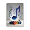 دفتر موسيقى سلك A4