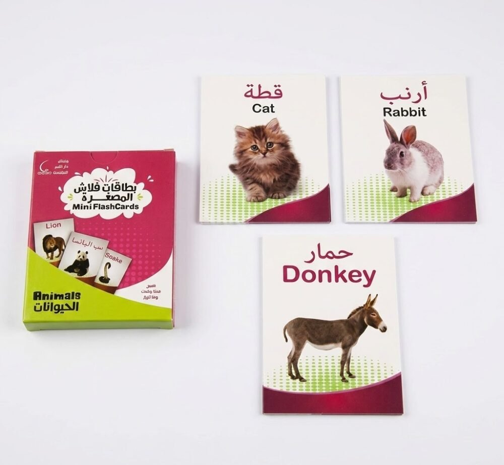 603050 بطاقات فلاش المصغرة - حيوانات