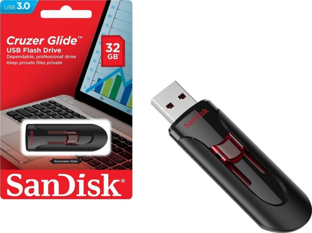 503091 فلاش ميموري SanDisk USB3 Glide 32GB