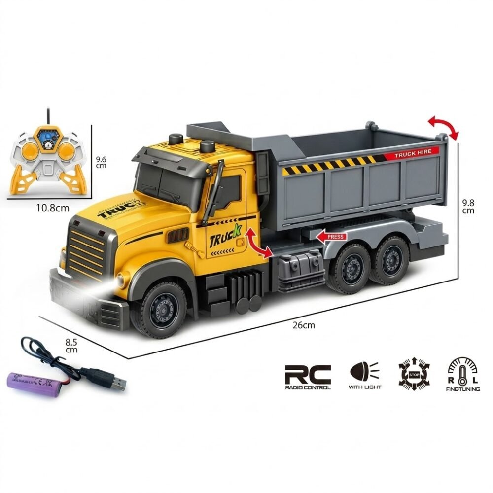 B341-1B-e شاحنة قلاب هندسية B341-1B