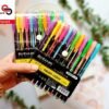 HG6307-12 كرت قلم حبر غليتر ( 12 لون) HP6107/6307/6407/6207