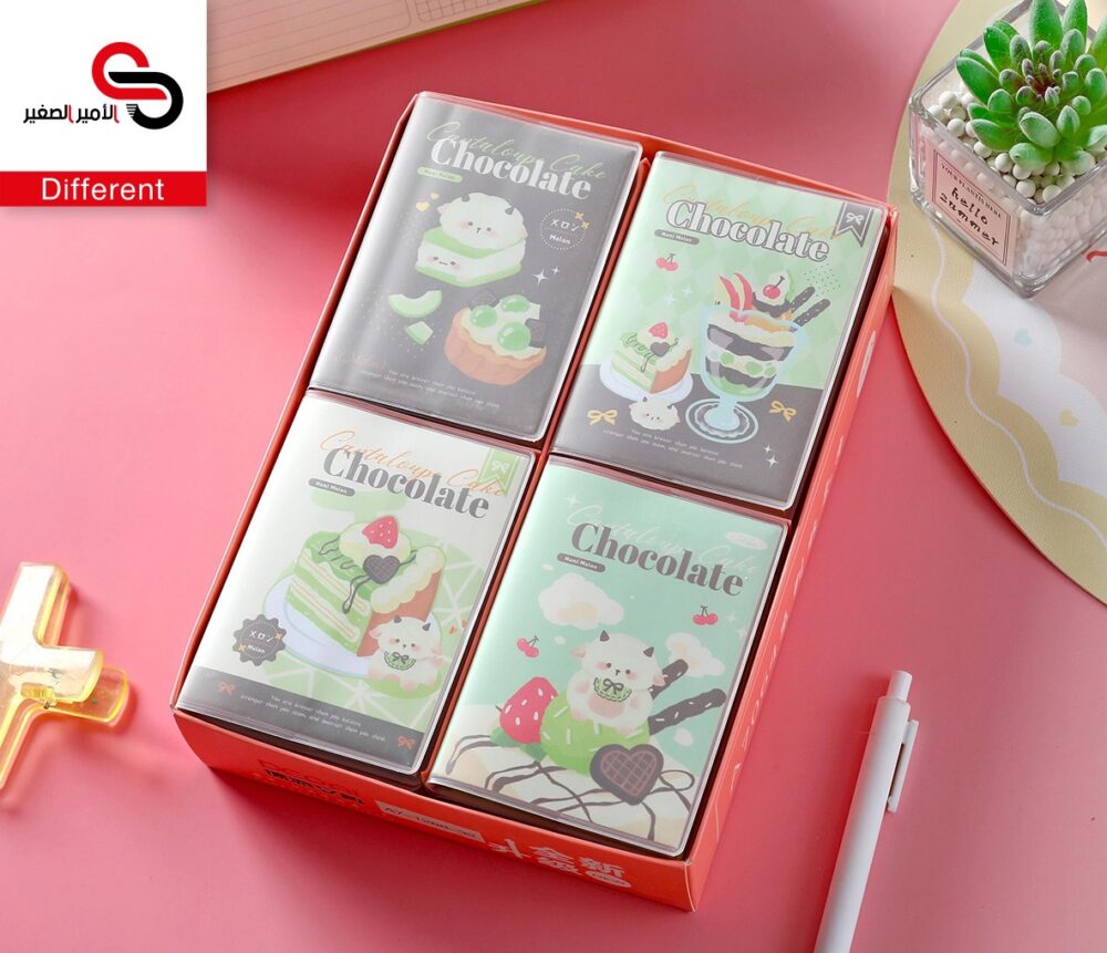 دفتر ملاحظات غلاف شفاف A7-1288