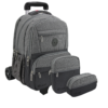 LP.6504-T-SET (AA) ليكسي حقيبة مدرسية قياس 18 مع عرباية LP.6504-T-SET
