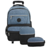 LP.6504-T-SET (D) ليكسي حقيبة مدرسية قياس 18 مع عرباية LP.6504-T-SET