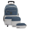 LP.6504-T-SET (G) ليكسي حقيبة مدرسية قياس 18 مع عرباية LP.6504-T-SET