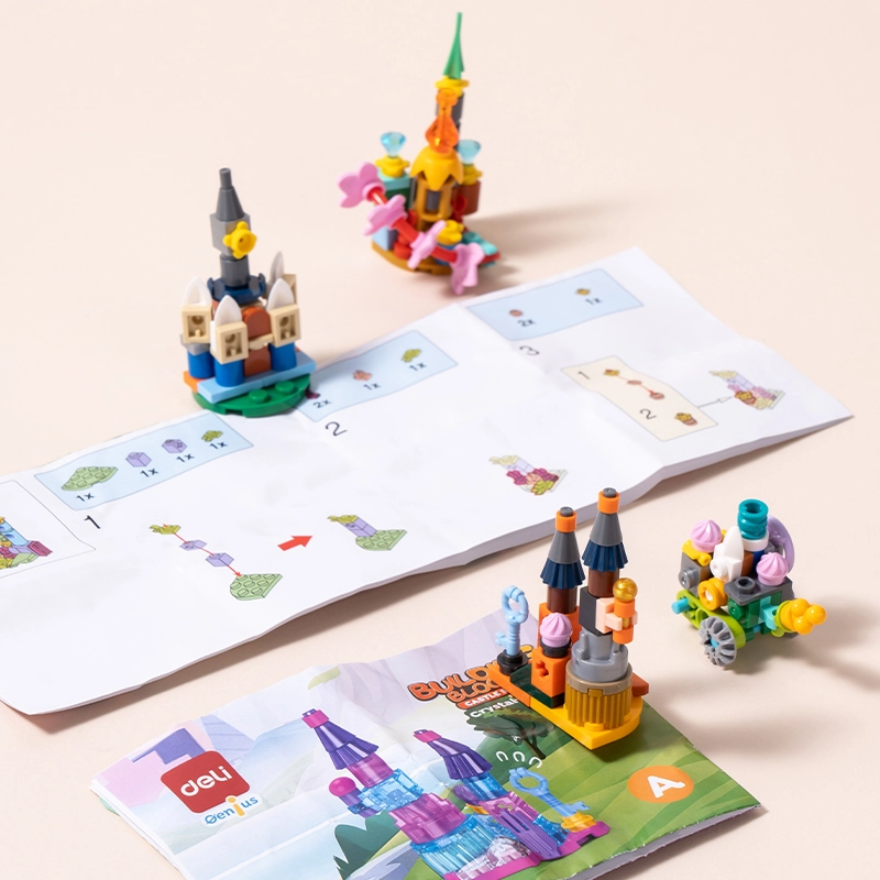 deli-ey032-building-blocks-6 ديلي ليغو مكعبات بناء قلعة EY032