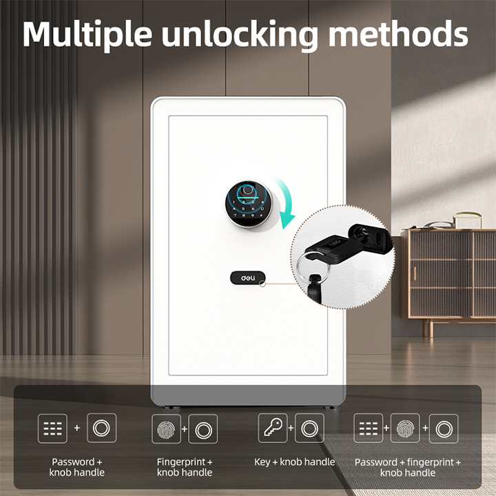 et633-fingerprint-safe-method ديلي خزنة معدنية ET633