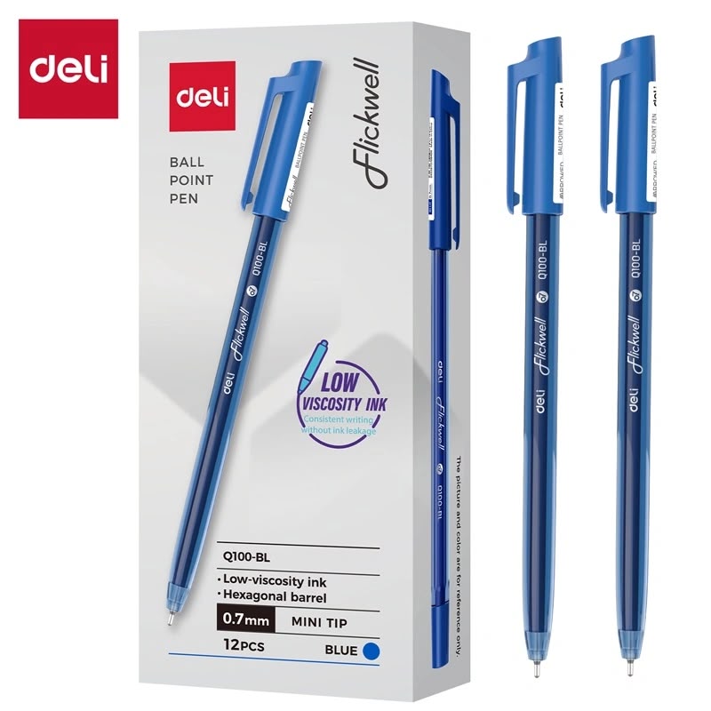 EQ100-BL ديلي قلم حبر جاف 0.7مم أزرق EQ100-BL